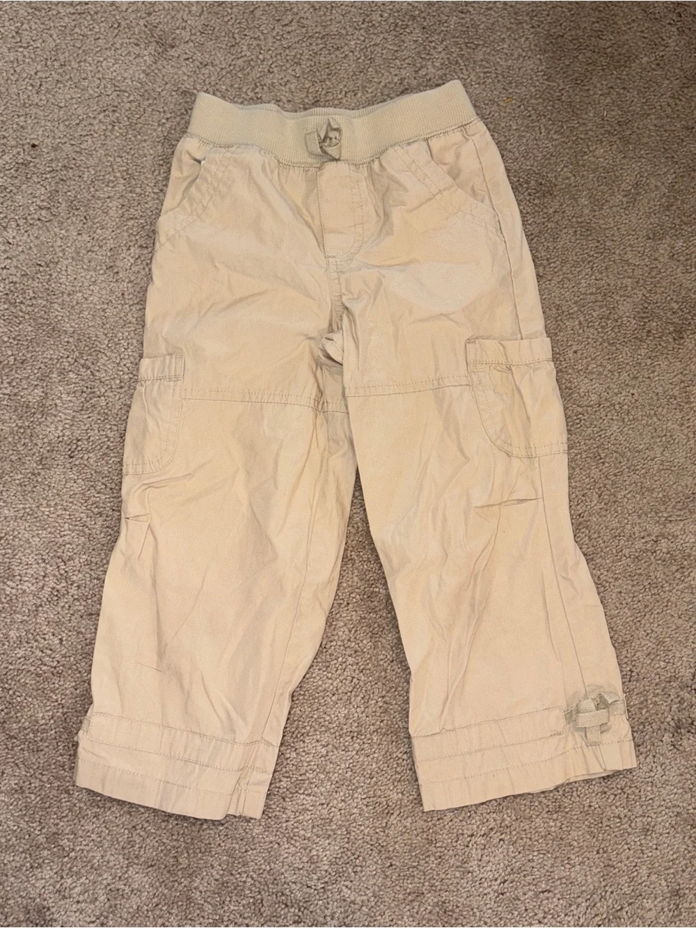 Girl’s Carter's Beige/Tan Cargo Pants Size: 4T
